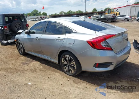 2016 Honda Civic Ex-T from USA, damaged, VIN 19XFC1F36GE213948